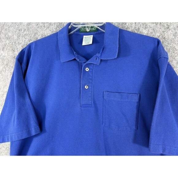 Vintage Outer Banks Men’s Blue Polo Shirt Cotton Size XL - Picture 3 of 8